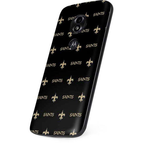 NFL New Orleans Saints Blitz Series Moto E5 Play Skin